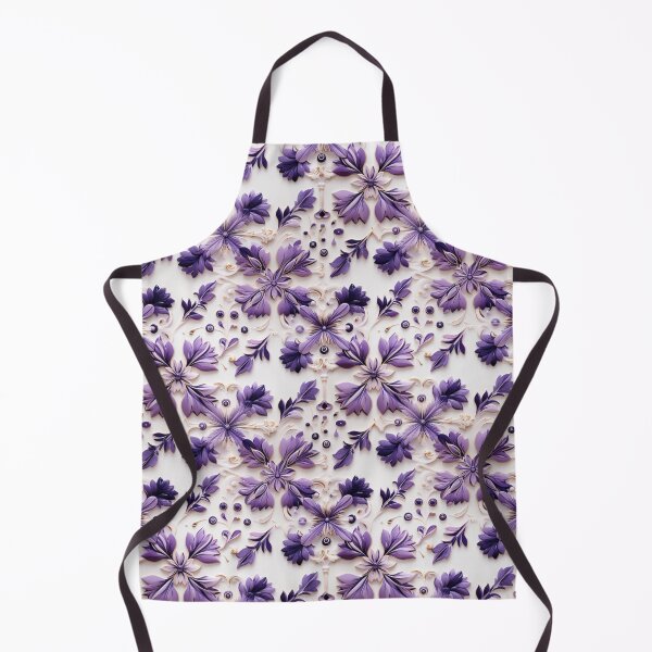 Item preview, Lavender Luxury - Tranquil Seamless Digital Pattern designed and sold by KaleidoKiosk.