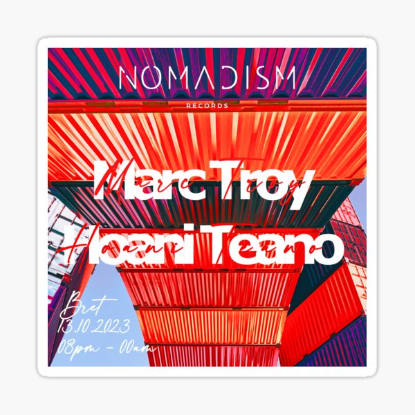 Item preview, Nomadism Records invites Marc Troy & Hoani Teano designed and sold by NomadismRecords.