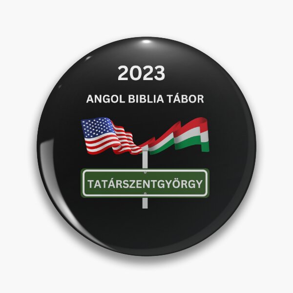 Item preview, (black & darks) TATÁRSZENTGYÖRGY, HUNGARY, BAPTIST AID, ENGLISH BIBBLE CAMP. designed and sold by IORODAN.
