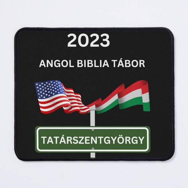 Item preview, (black & darks) TATÁRSZENTGYÖRGY, HUNGARY, BAPTIST AID, ENGLISH BIBBLE CAMP. designed and sold by IORODAN.