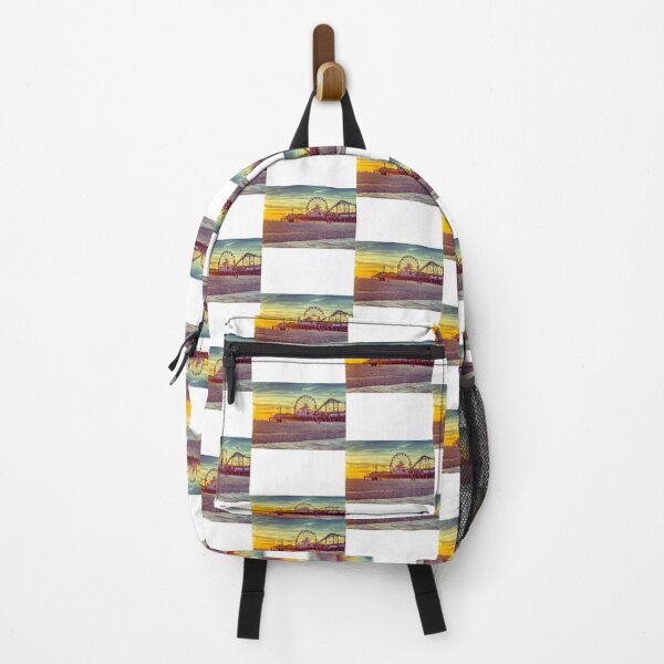 Item preview, Landmark Santa Monica Pier At Sunset designed and sold by oswa-ldopenr.