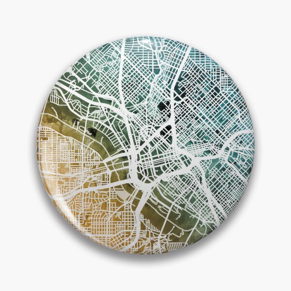 Item preview, Dallas Texas City Map designed and sold by ArtPrints.