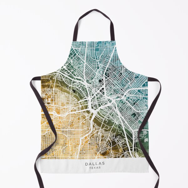 Item preview, Dallas Texas City Map designed and sold by ArtPrints.