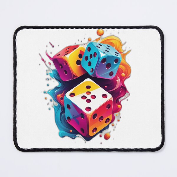 Item preview, Colorful Dice designed and sold by YG Creatives.