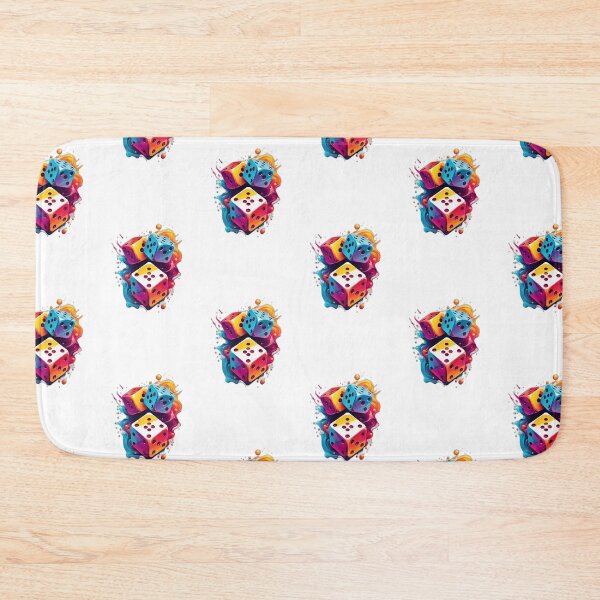 Item preview, Colorful Dice designed and sold by YG Creatives.