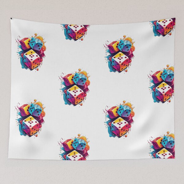 Item preview, Colorful Dice designed and sold by YG Creatives.