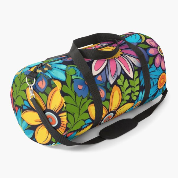 Item preview, Hippie Flowers Pattern designed and sold by Ellimade.