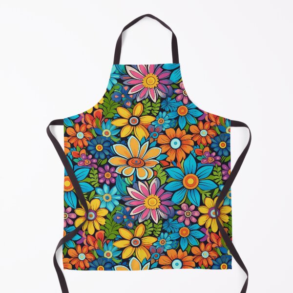 Item preview, Hippie Flowers Pattern designed and sold by Ellimade.