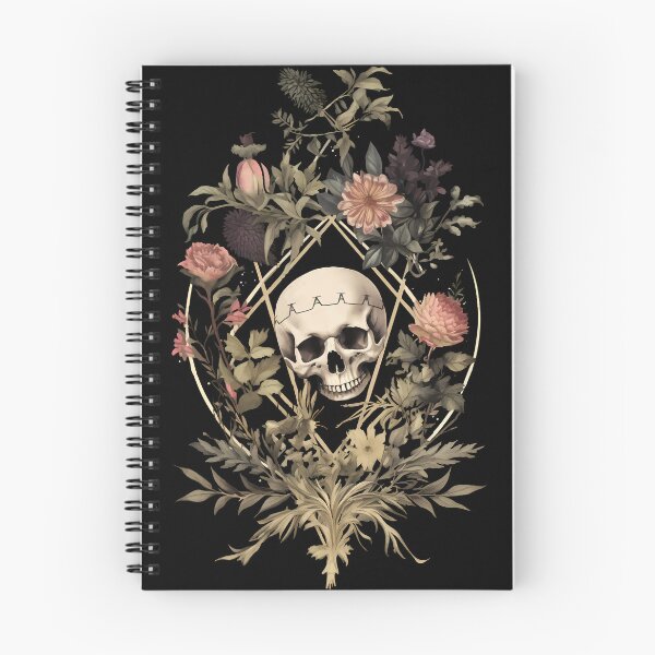 Item preview, Dark Victorian Skull and Flowers designed and sold by Enyr.