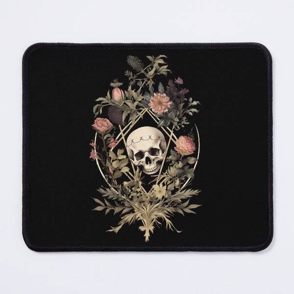 Item preview, Dark Victorian Skull and Flowers designed and sold by Enyr.