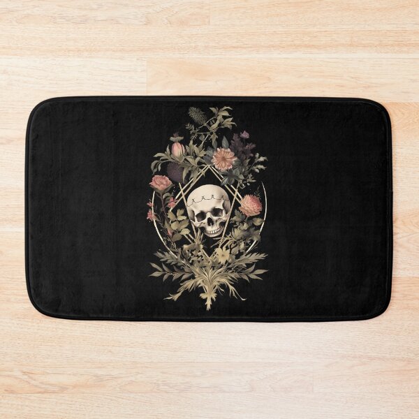 Item preview, Dark Victorian Skull and Flowers designed and sold by Enyr.