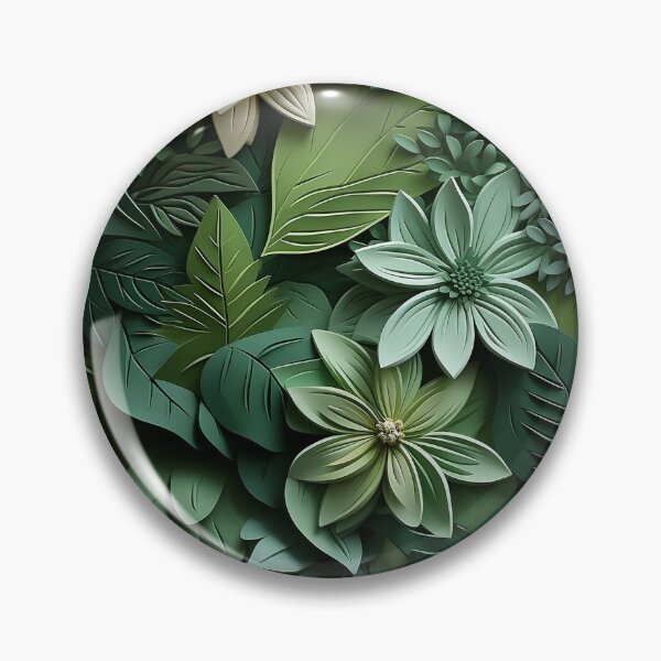 Item preview, 3d Green Leaves designed and sold by AdventurerCrafts.