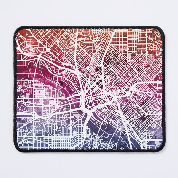 Item preview, Dallas Texas City Map designed and sold by ArtPrints.