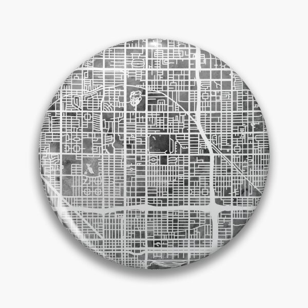 Artikelvorschau, Stadtplan von Phoenix, Arizona entworfen und verkauft von ArtPrints.