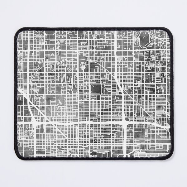 Item preview, Phoenix Arizona City Map designed and sold by ArtPrints.