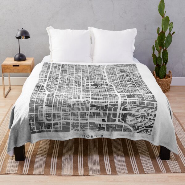 Item preview, Phoenix Arizona City Map designed and sold by ArtPrints.