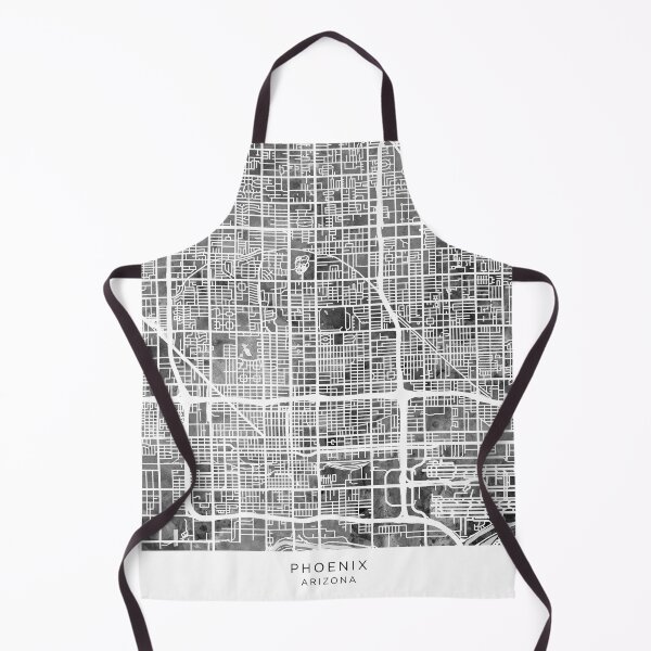 Item preview, Phoenix Arizona City Map designed and sold by ArtPrints.