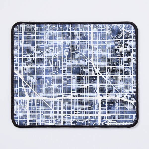 Item preview, Phoenix Arizona City Map designed and sold by ArtPrints.