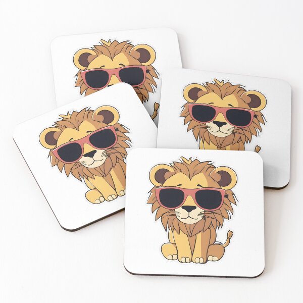 Item preview, Lion in Sunglasses designed and sold by Realizey.