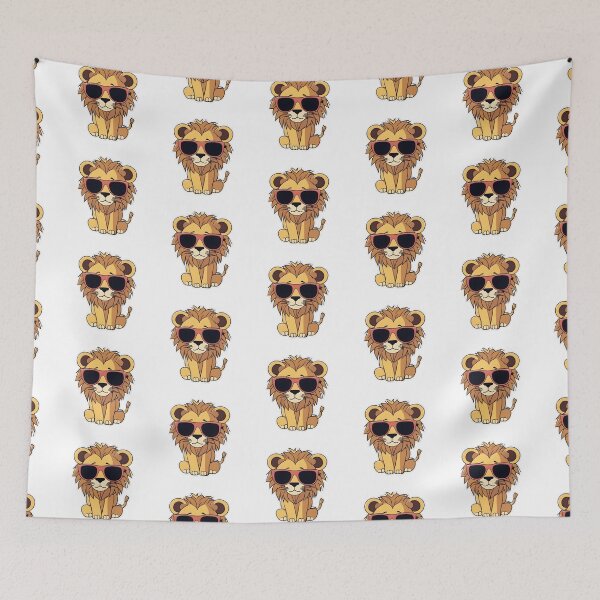 Item preview, Lion in Sunglasses designed and sold by Realizey.