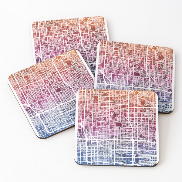 Item preview, Phoenix Arizona City Map designed and sold by ArtPrints.