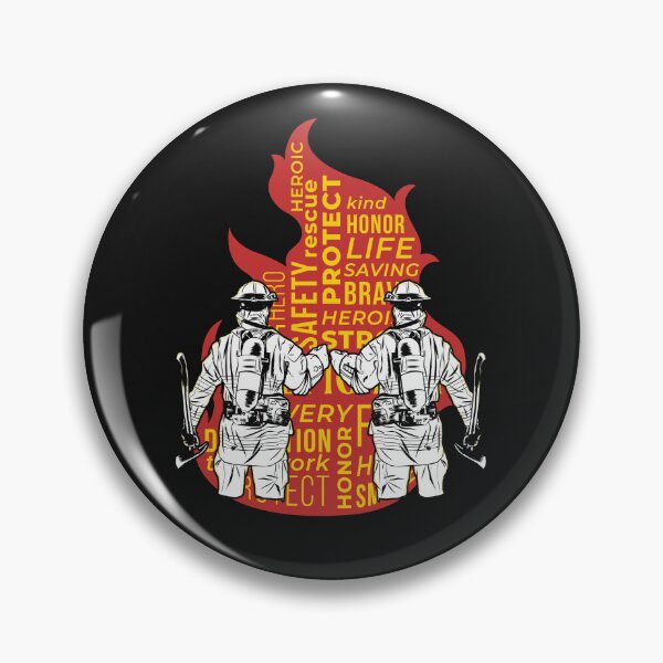 Item preview, Fire Department Firefighters Bro Fist designed and sold by ChrisFeil.