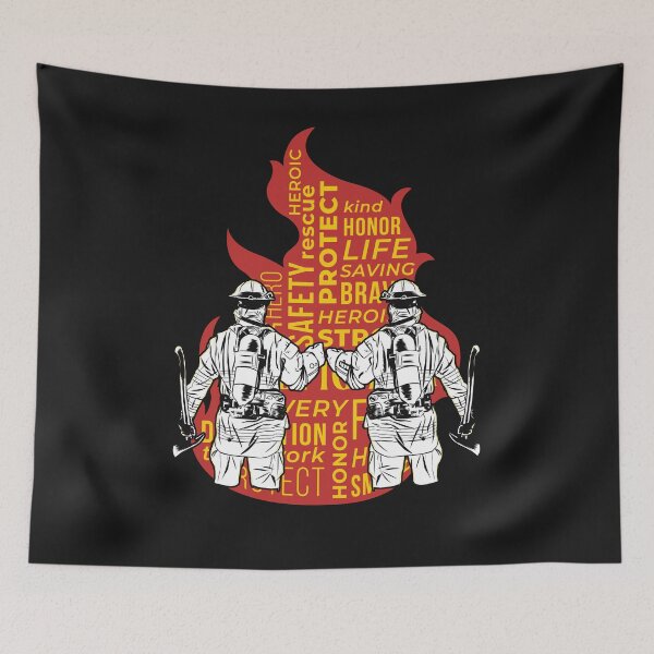 Item preview, Fire Department Firefighters Bro Fist designed and sold by ChrisFeil.