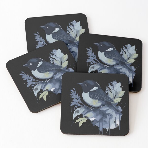 Item preview, Chickadees bird designed and sold by ColorSplash123.