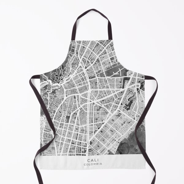 Item preview, Cali Colombia City Map designed and sold by ArtPrints.