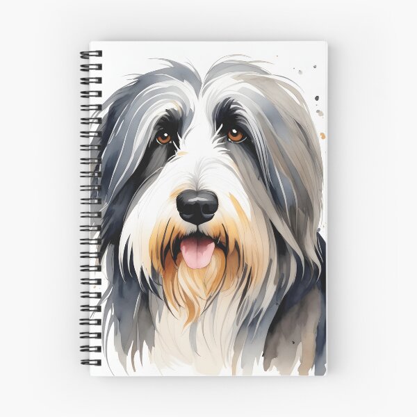 Item preview, Bearded Collie Watercolour designed and sold by artificialnctrn.