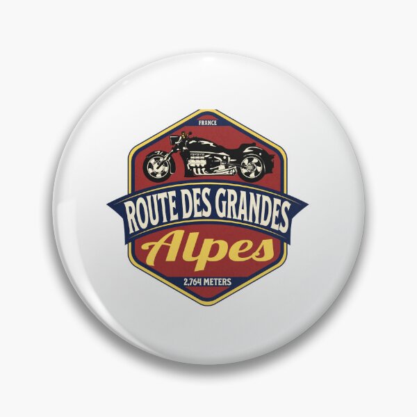 Aperçu de l'œuvre Route Des Grandes Alpes - France Motos créée et vendue par jaleyah-caulfie.