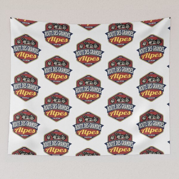Item preview, Route Des Grandes Alpes - France Motor cycles designed and sold by jaleyah-caulfie.