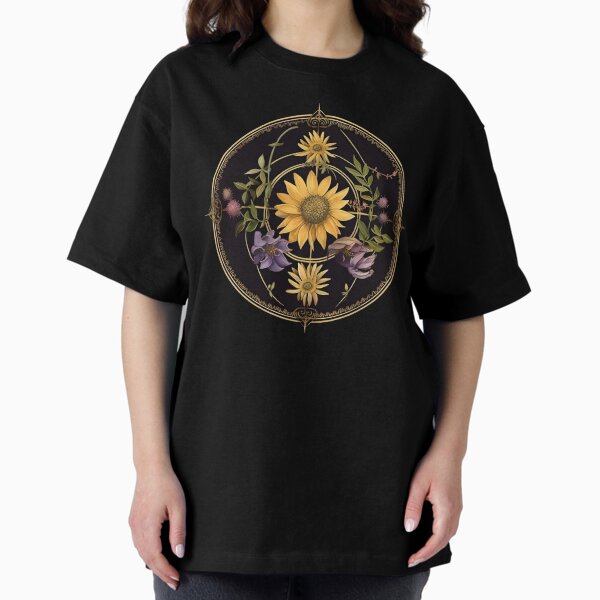 Item preview, Dark Geometric Sunflower  designed and sold by Enyr.