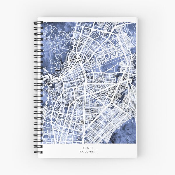 Item preview, Cali Colombia City Map designed and sold by ArtPrints.