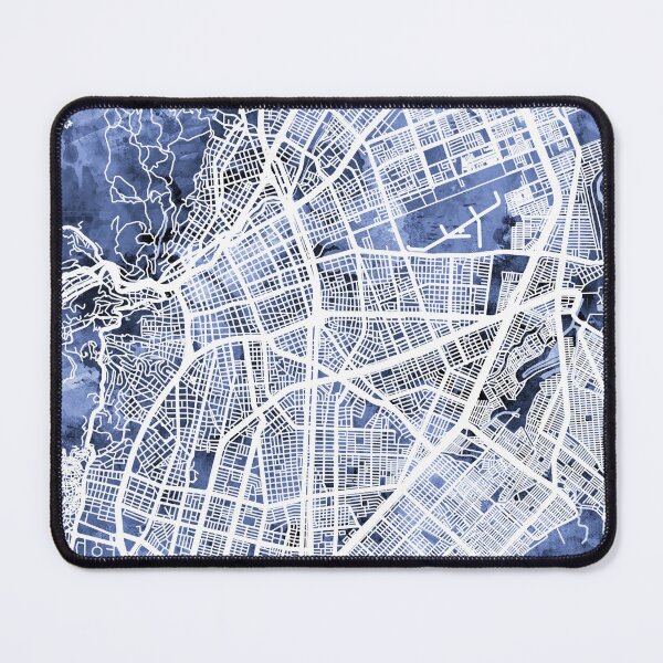 Item preview, Cali Colombia City Map designed and sold by ArtPrints.