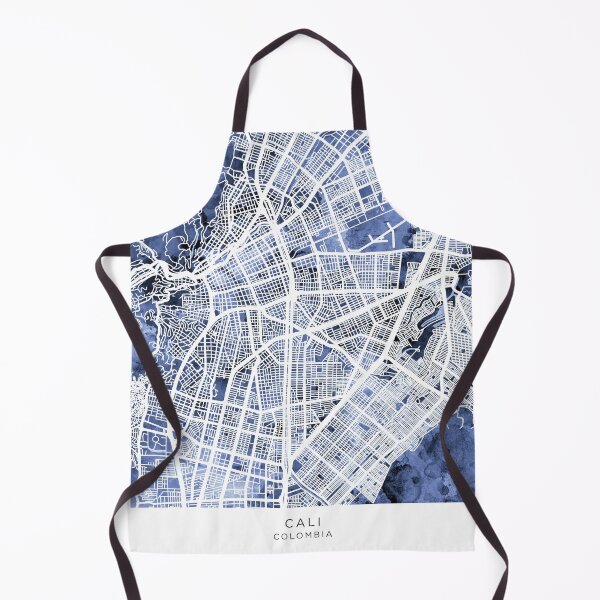 Item preview, Cali Colombia City Map designed and sold by ArtPrints.