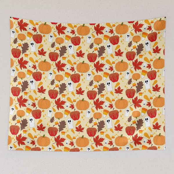Artikelvorschau, Herbst-Halloween-Druck entworfen und verkauft von LupineDesign.