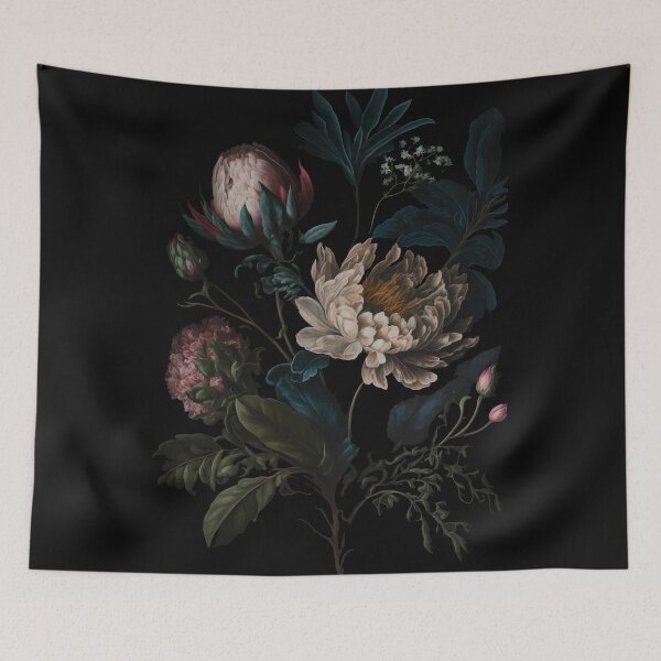 Item preview, Dark Academia Peony Botanical designed and sold by Enyr.
