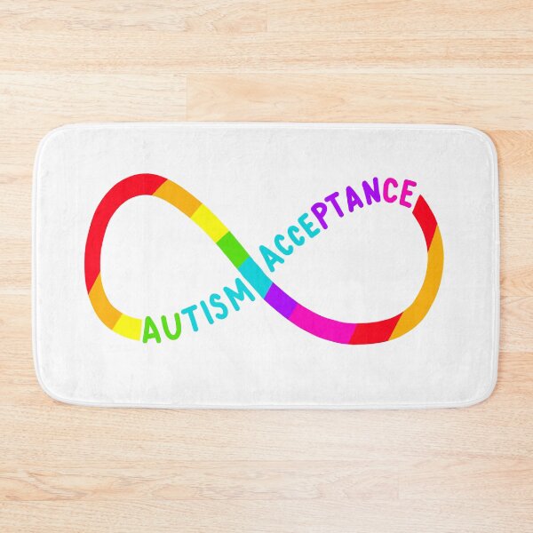 Item preview, autism acceptance (infinite rainbow) designed and sold by shysnail.