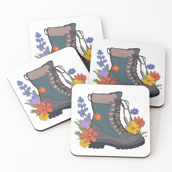 Item preview, Wildflower Hiking Boots designed and sold by Realizey.