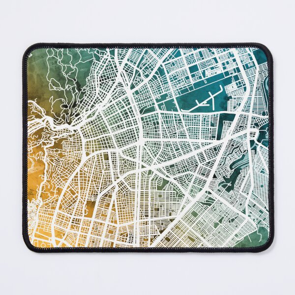 Item preview, Cali Colombia City Map designed and sold by ArtPrints.