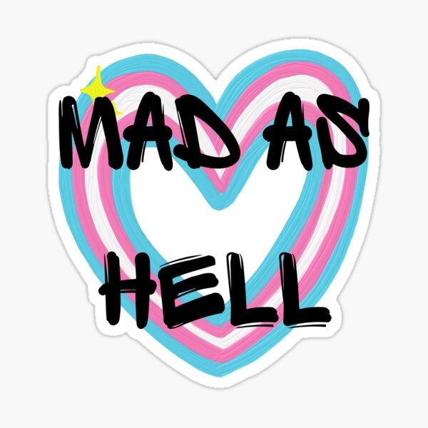 Item preview, Mad As Hell designed and sold by Hey-Raven.