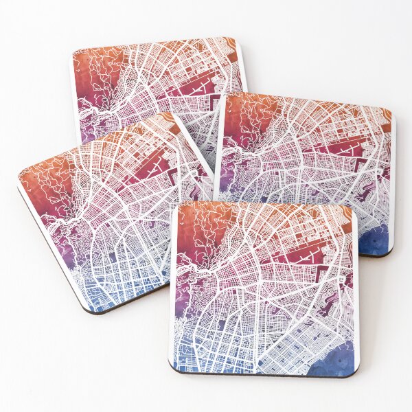 Item preview, Cali Colombia City Map designed and sold by ArtPrints.
