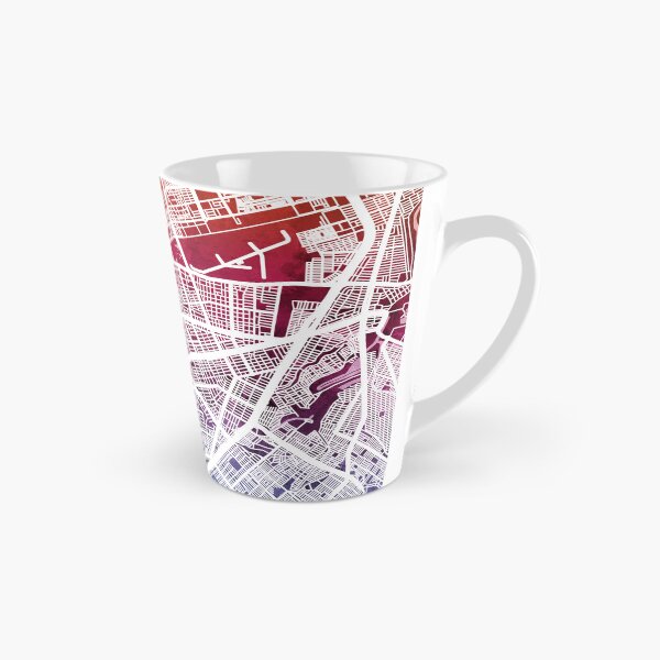 Artikelvorschau, Stadtplan von Cali, Kolumbien entworfen und verkauft von ArtPrints.