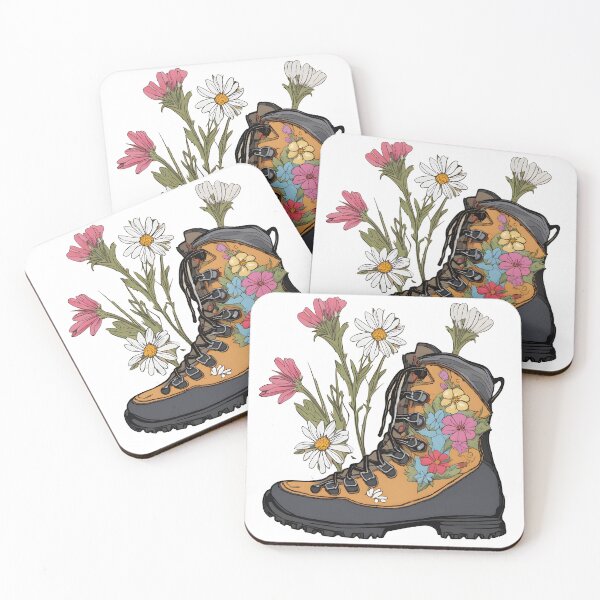Item preview, Wildflower Hiking Boots designed and sold by Realizey.