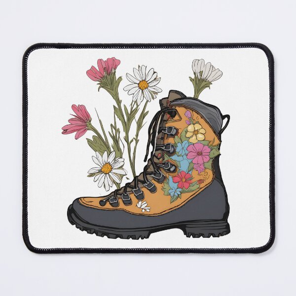Item preview, Wildflower Hiking Boots designed and sold by Realizey.