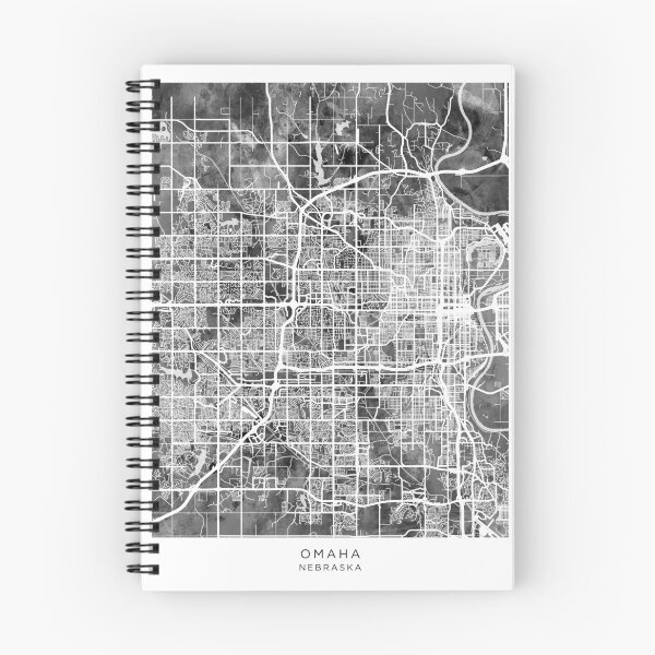Item preview, Omaha Nebraska City Map designed and sold by ArtPrints.