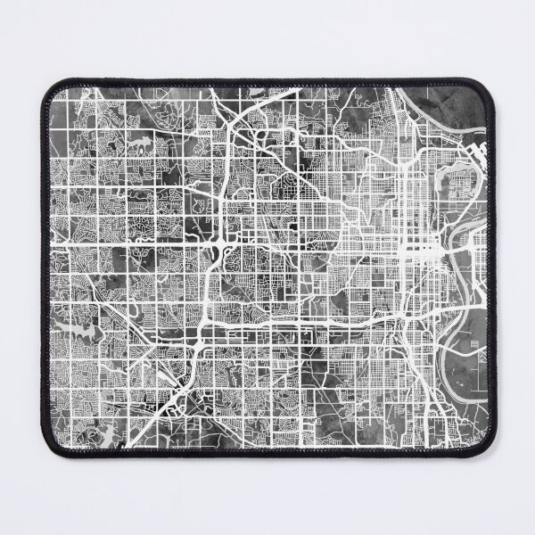 Item preview, Omaha Nebraska City Map designed and sold by ArtPrints.