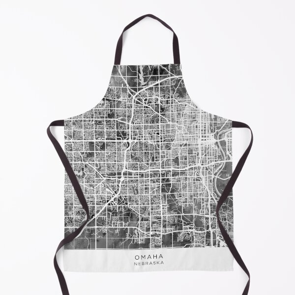 Item preview, Omaha Nebraska City Map designed and sold by ArtPrints.