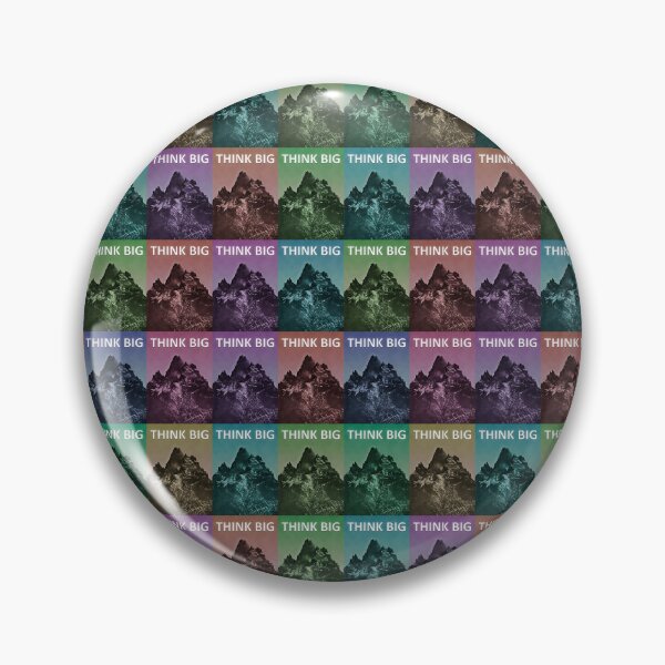 Item preview, Inspirational Think Big Concept Pattern designed and sold by DFLC Prints.